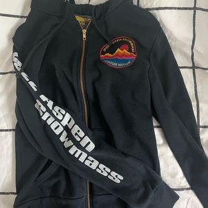 aviator nation zip up